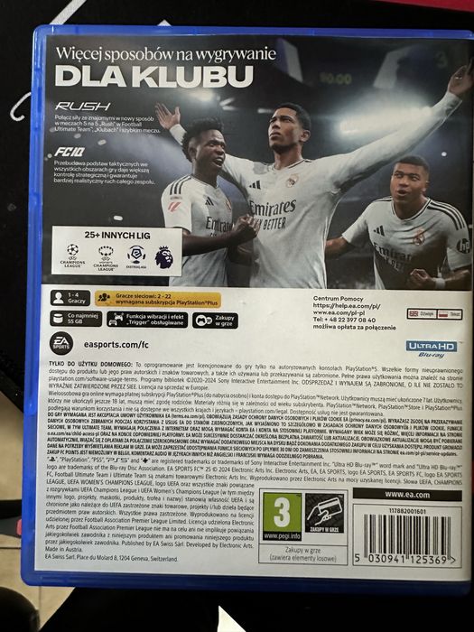 Fc 25 na ps5 idealny stan