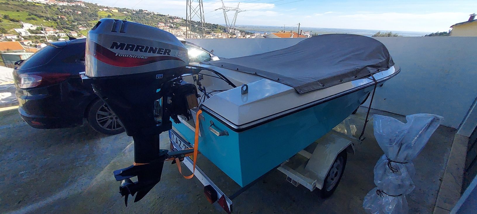 Barco todo restaurado  15cv a 4 t troco