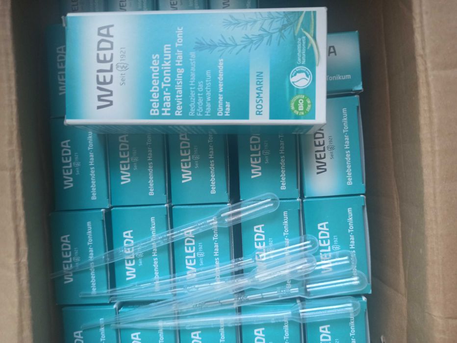 Weleda rosemary natural tonicum+ пипетка(в подарок),100ml+1