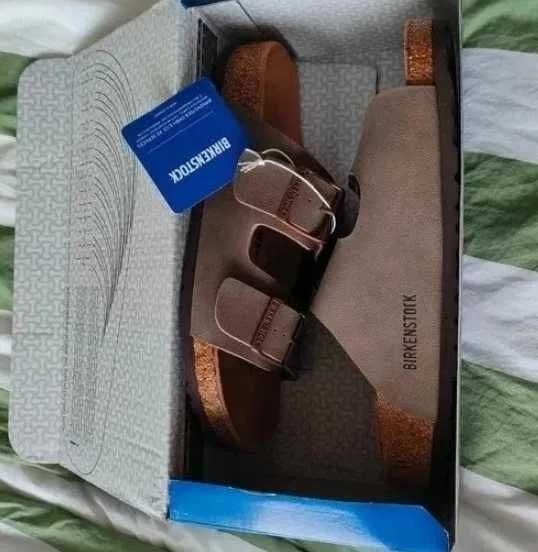 Birkenstock Arizona Oily Wax Brown Sandals r.39