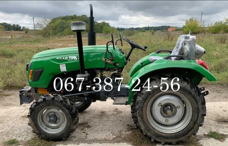 Мінітрактор Xingtai T 240 TPKX 4х2 Широкі колеса Сінтай Двигун КМ385ВТ