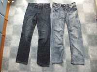 2szt. spodnie męskie jeans PATROL W33/L34, SMOG W33/L36 obwód 87cm