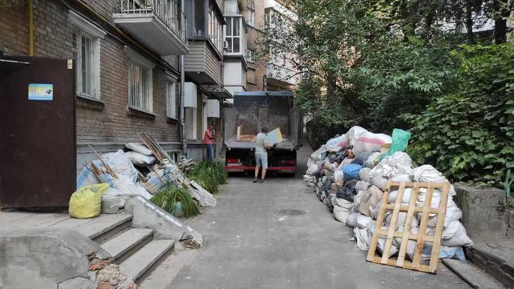 Вивезення смiття+ вантажники