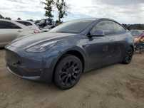 Tesla Model Y разборка шрот сірий графіт PMNG