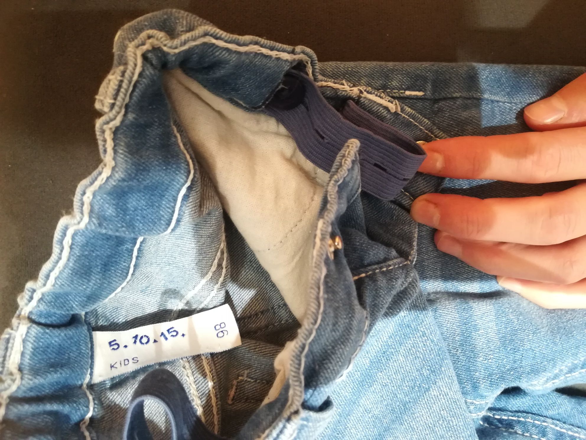 Spodnie jeansowe dla dziewczynki, 5.10.15 rozmiar 98