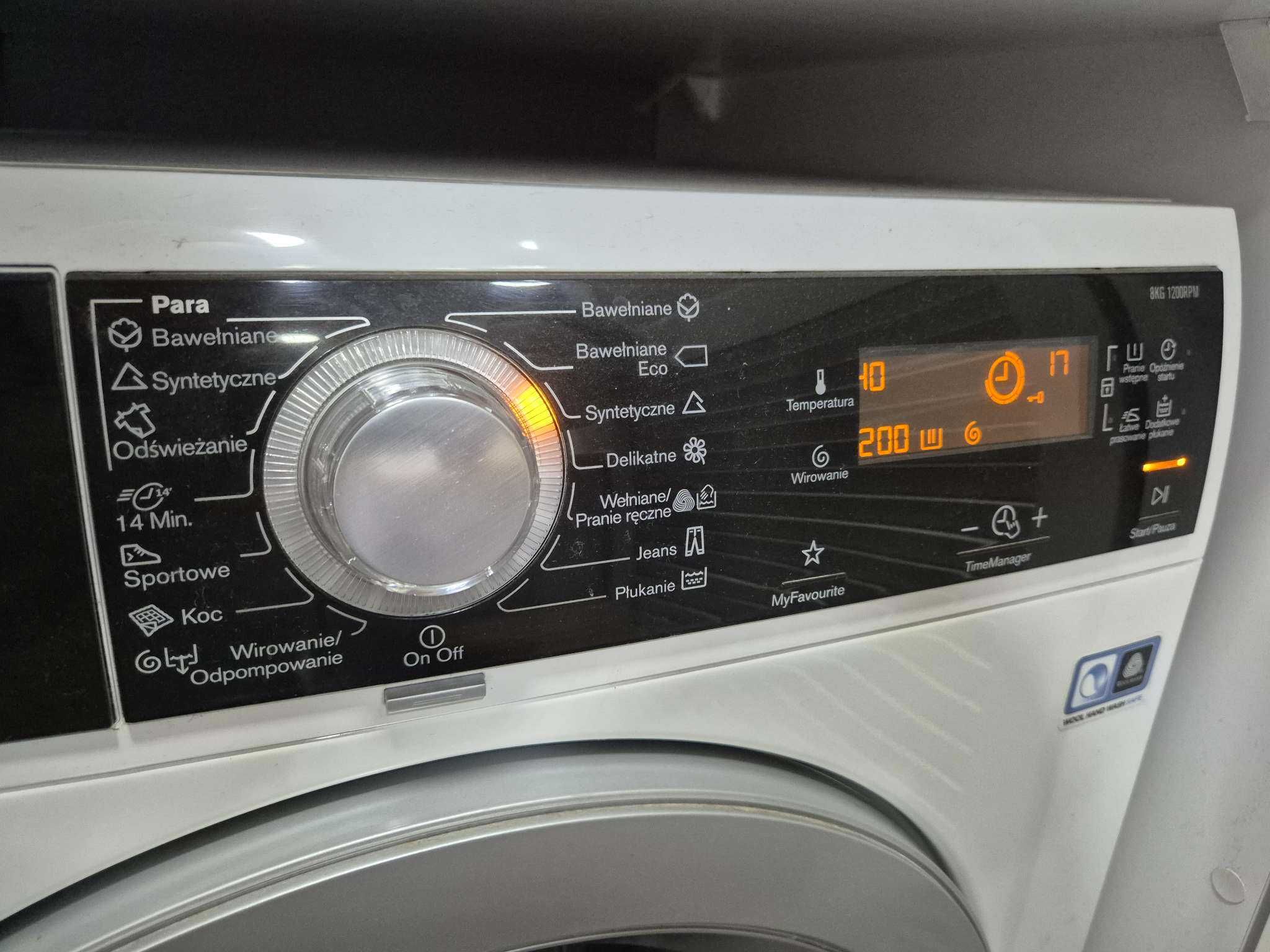 Pralka ELECTROLUX STEAMCARE  8kg 1200obr EWF 1287 EMW