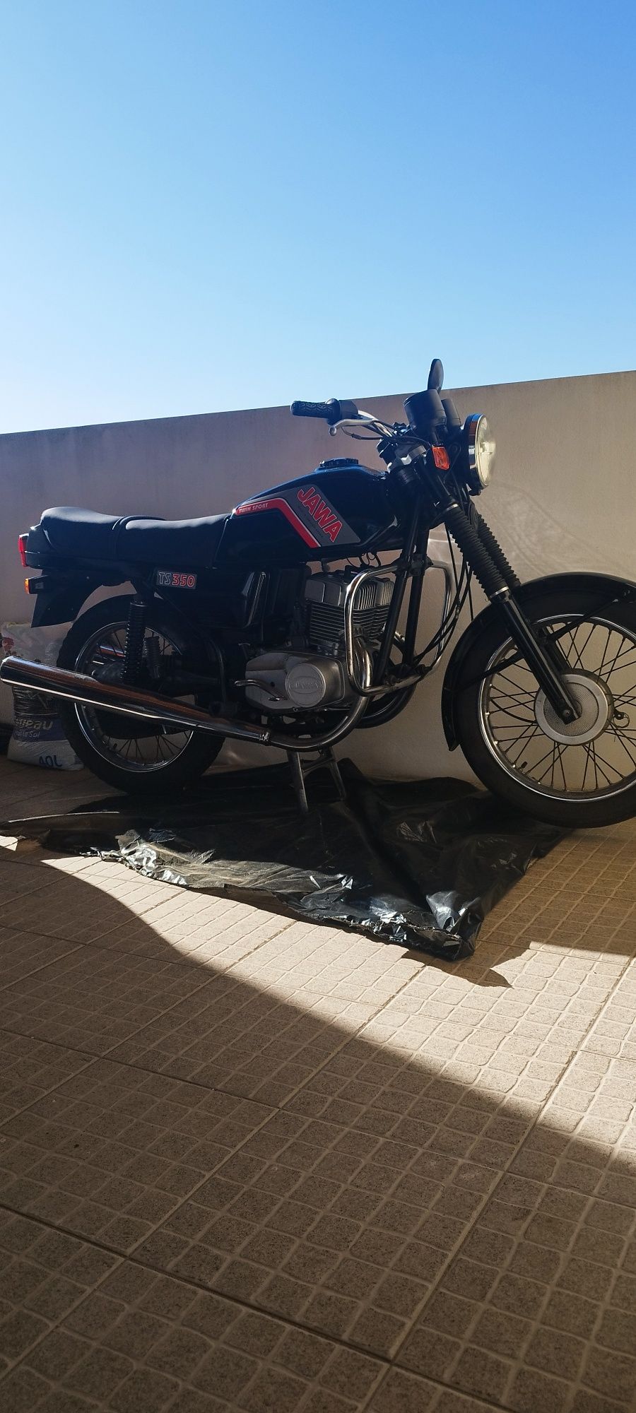 Moto Jawa TS 350 Restaurada e Retificada