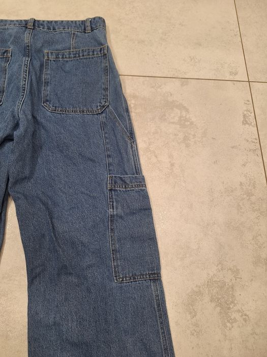 Spodnie Jeans z szerokimi nogawkami H&M