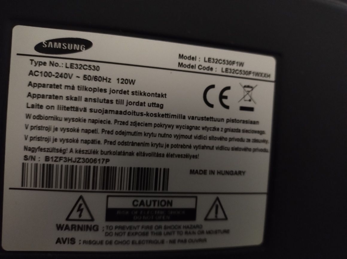 Sprzedam Samsung 32 cale