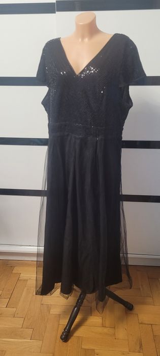 Sukienka wieczorowa, imprezowa 4xl..Nowa.Polecam.