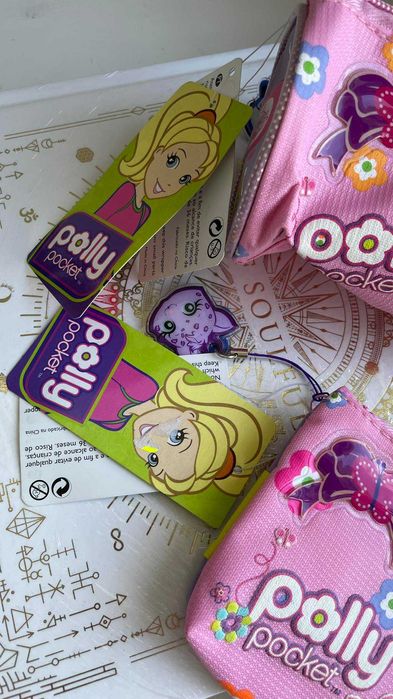 Polly Pocket piórnik + saszetka