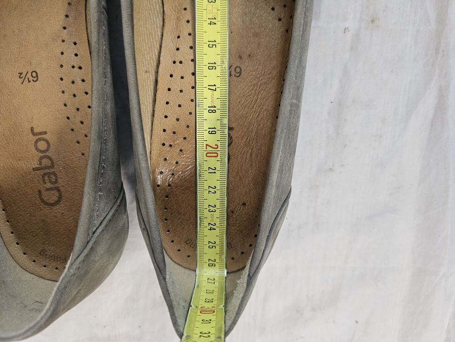 Baleriny skórzane Gabor UK 6,5 rozmiar 40,5 wkładka 26,5 cm