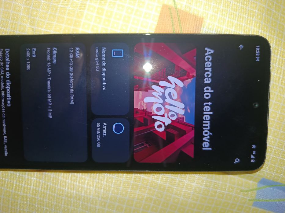 Troco um Motorola g54 5g
