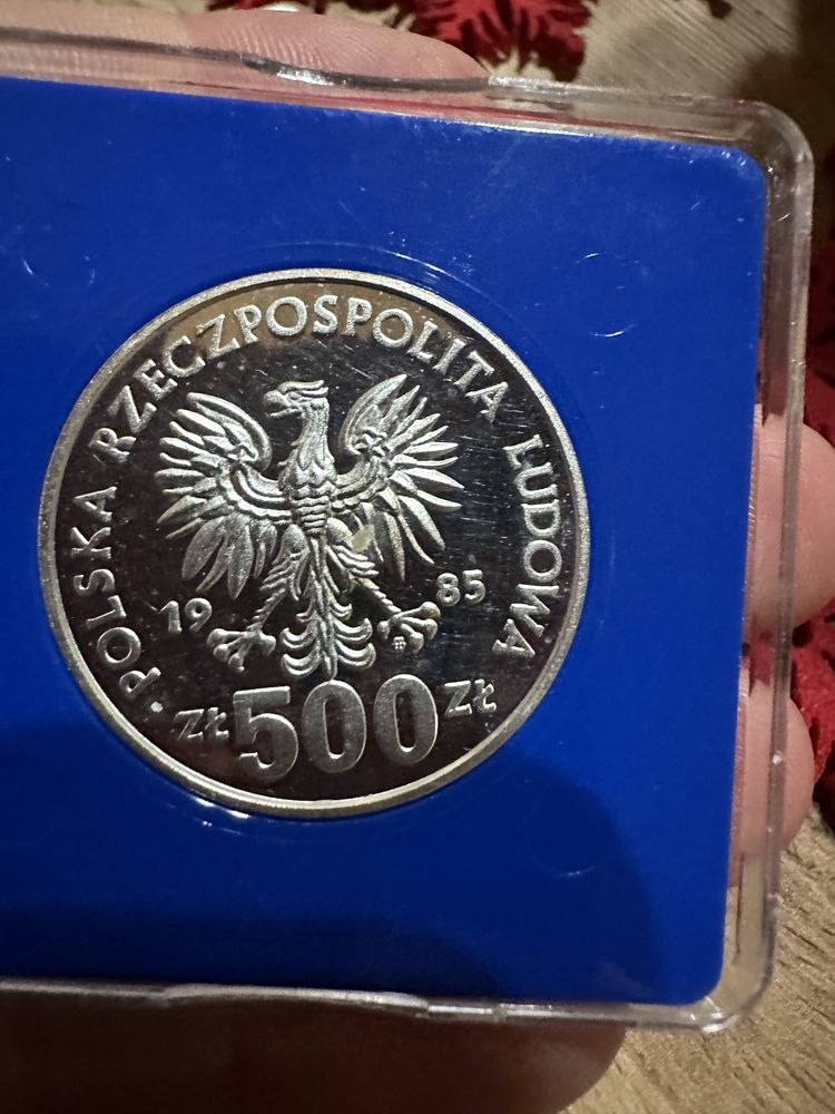 Moneta 500 zł 1985 Przemysław II
