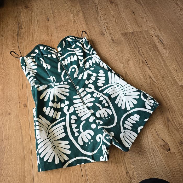 Kombinezon hm l 40 krótkie spodenki gorset boho open