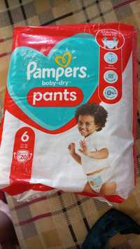 Підгузки-трусики pampers baby dry 6