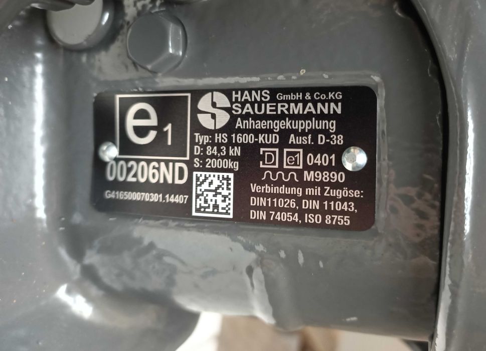 Zaczep automatyczny SAUERMANN    Fendt  312 mm   PROMOCJA