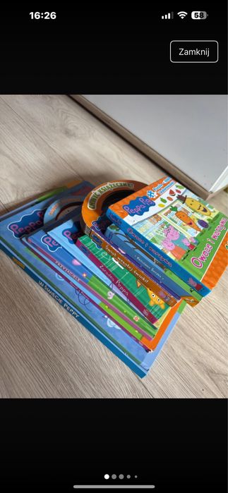 Ksiazeczki świnka peppa 10 sztuk