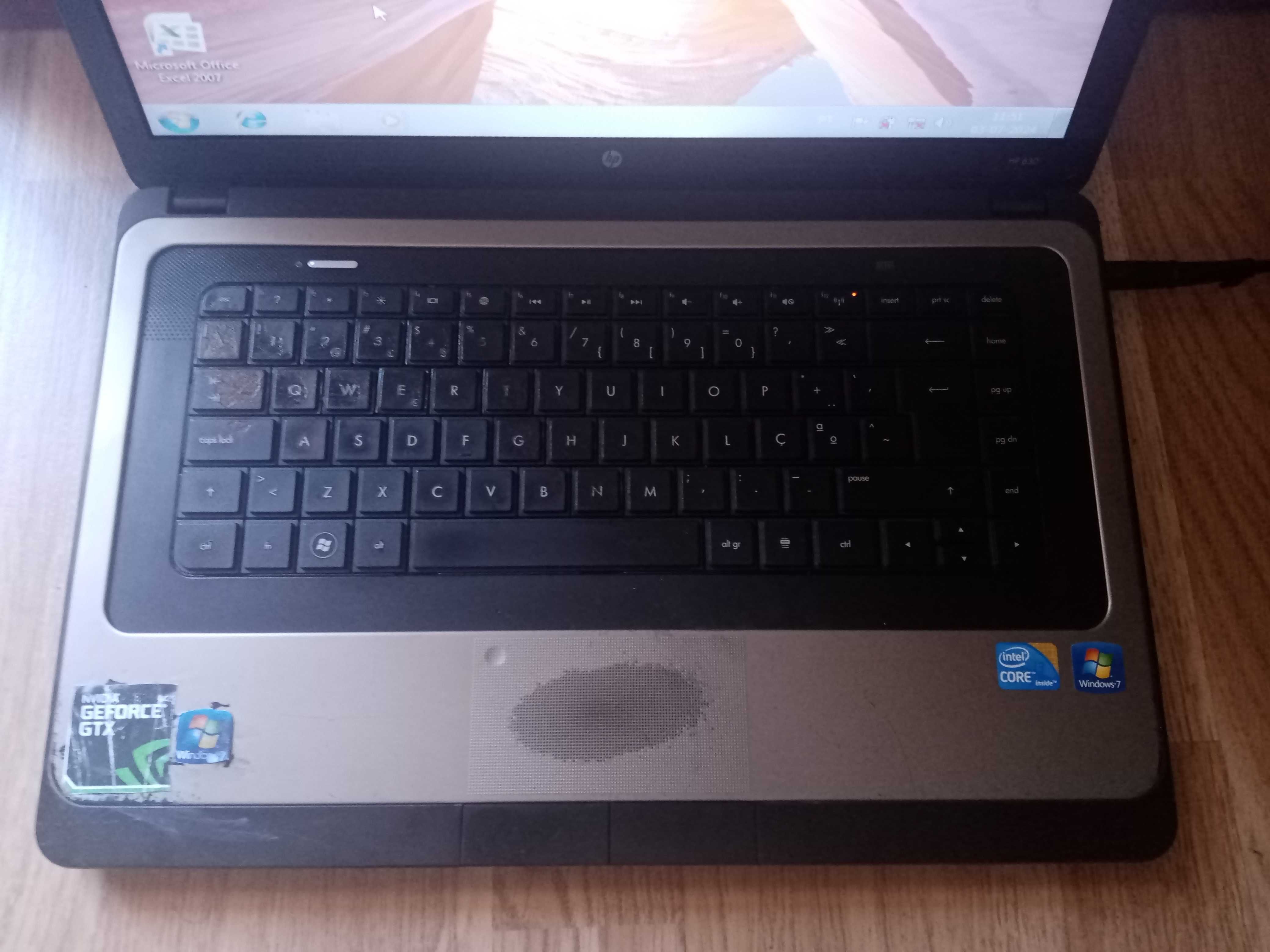Portátil HP -630 Intel core i3