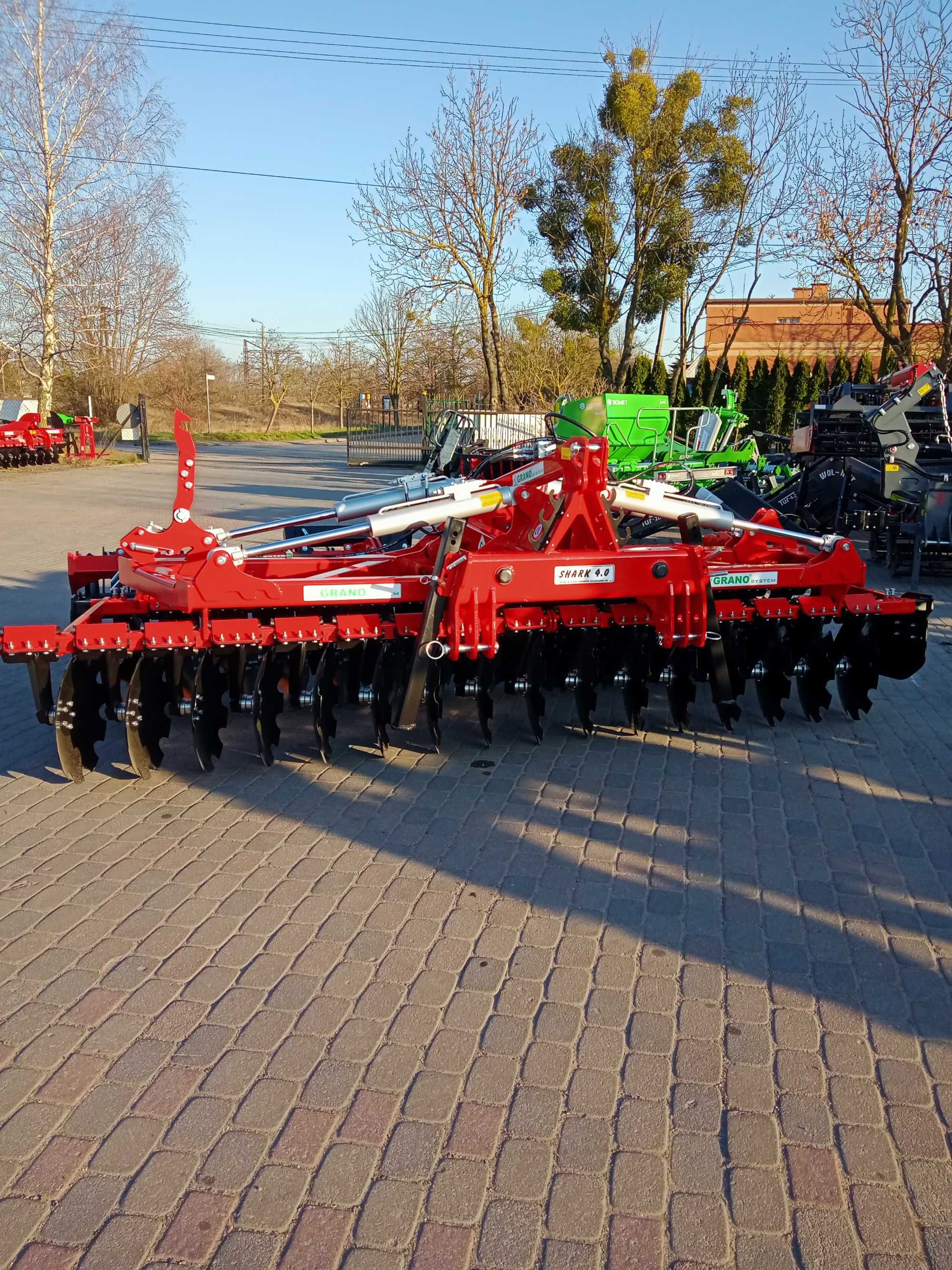 DO RĘKI!!! Brona talerzowa Grano System SHS 4m 4,5m 5m Nowy model !!