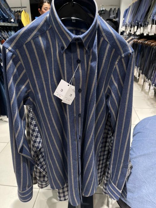 Рубашки мужские кашемировые производства Италия