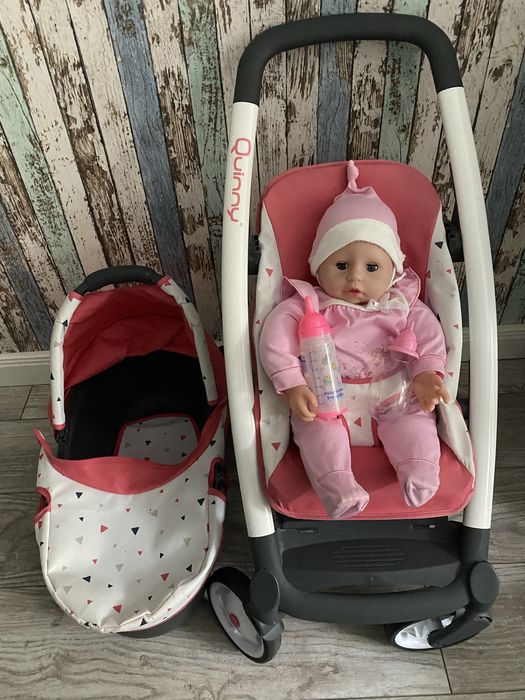 Wózek Quinny dla lalek 3W1 + lalka
