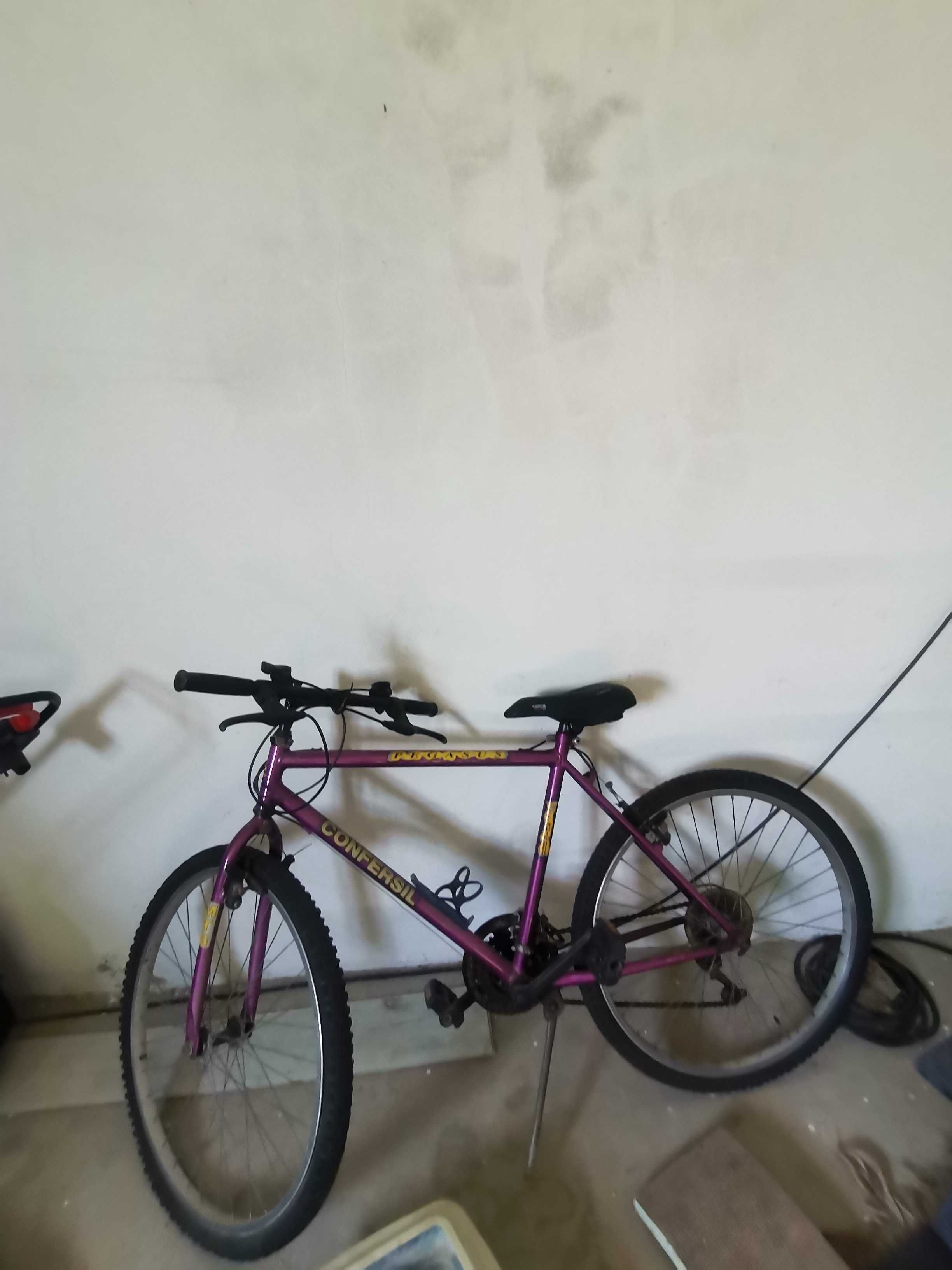 Bicicleta com mudanças