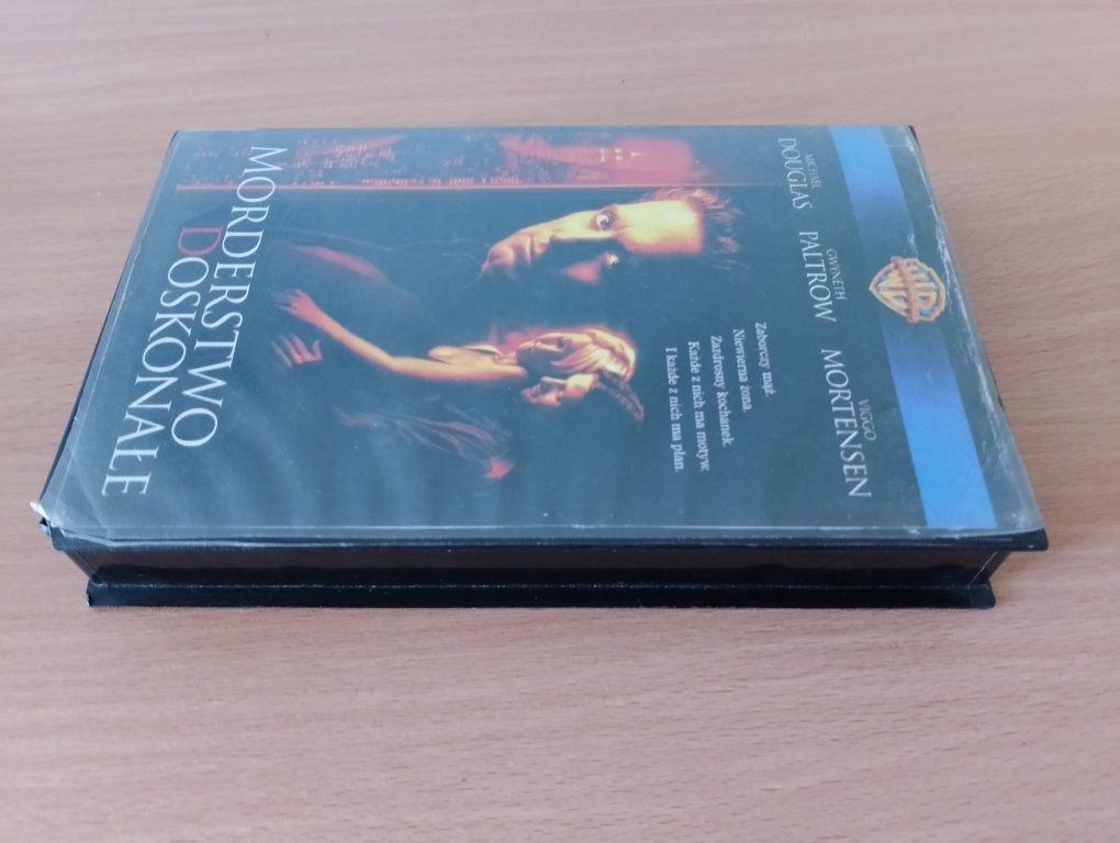 Film "MORDERSTWO DOSKONAŁE" na kasecie VHS, sensacja, M.Douglas, video