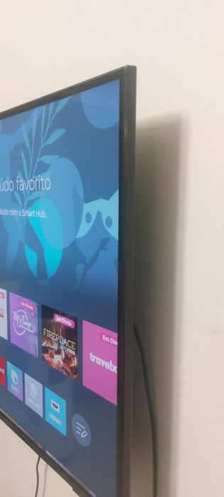 Smart tv como nova 43 polegadas Samsung