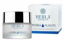 2 kremy do twarzy Herla Hydra Plants na noc 50 ml