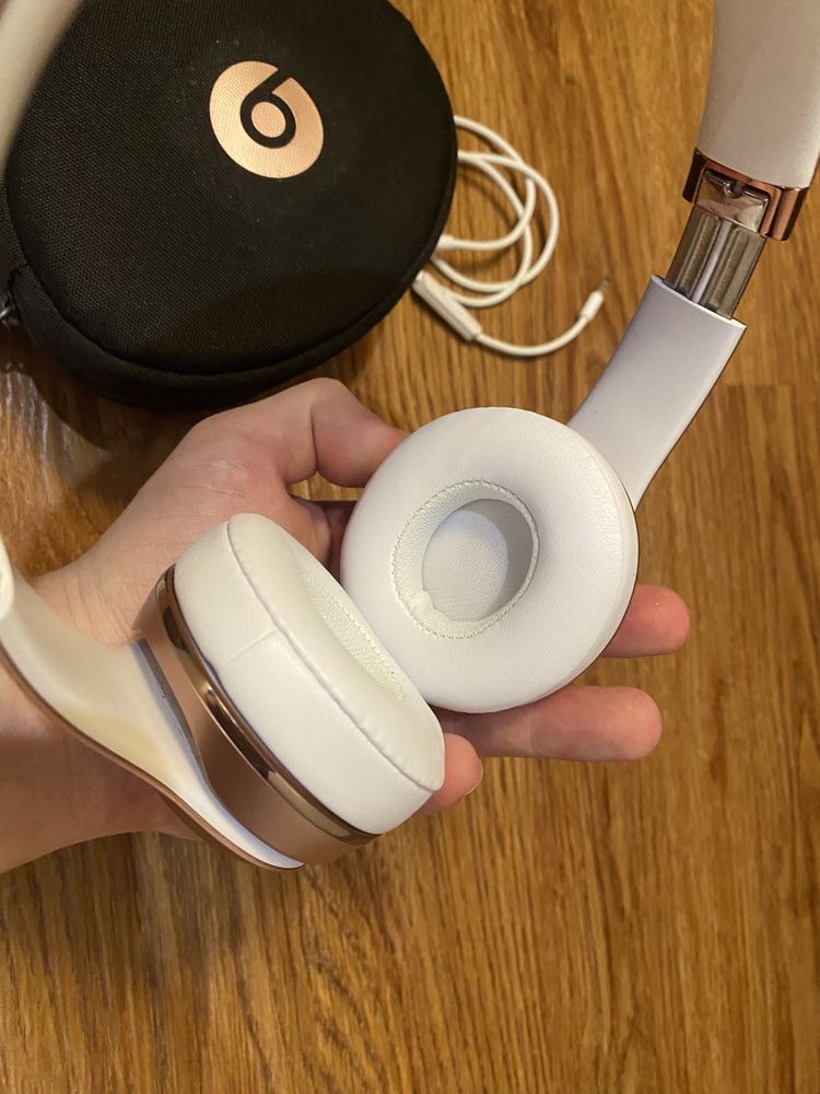 Оригинальные наушники Beats Solo 3 Rose Gold