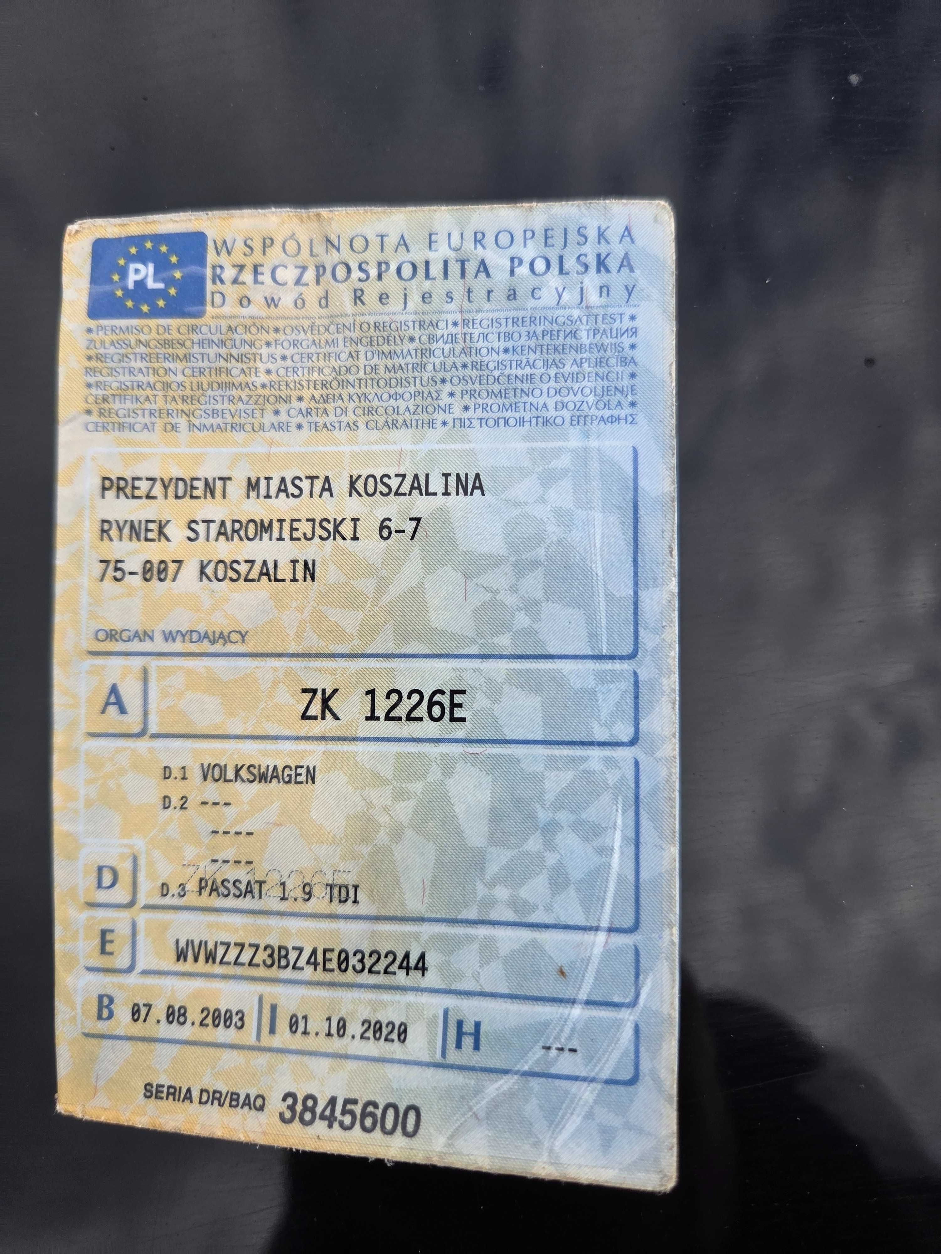 Sprzedam VW Passata