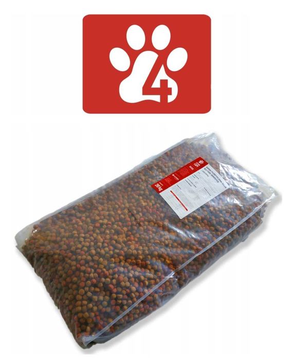 Wołowina sucha karma 4 łapy 20 kg worek