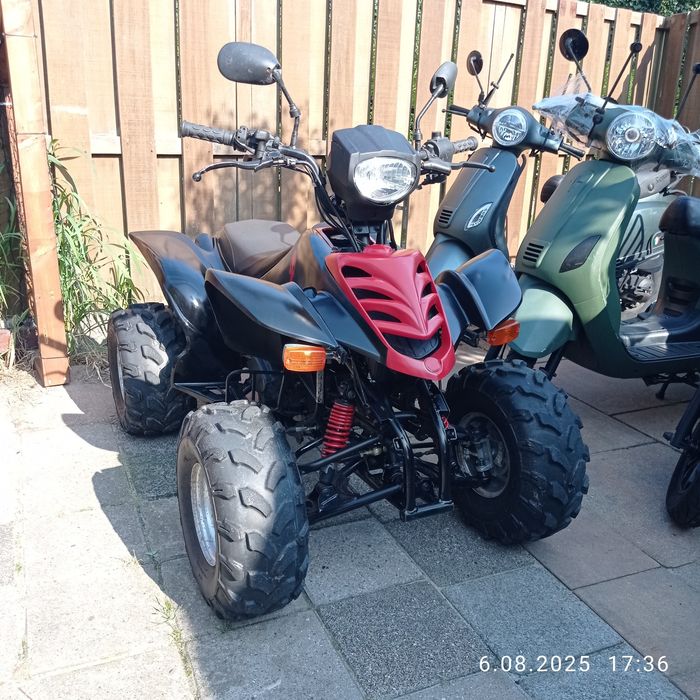 Quad duży 200 cm Bashan na wale z Holandii