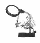 TrzECia ręka - uchwyt lupa do lutowania KD10455