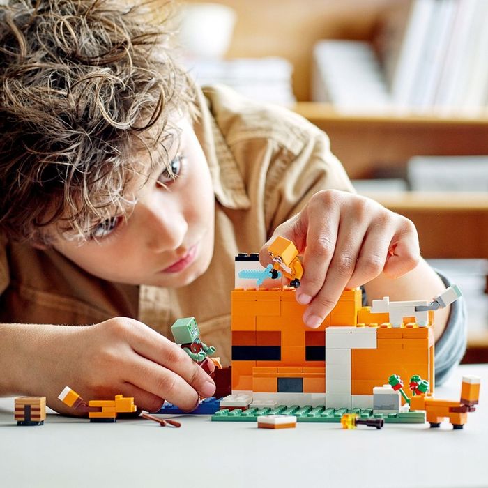 Lego Minecraft Siedlisko Lisów 21178 .