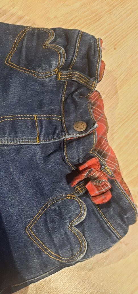 Spodnie jeansowe r.92