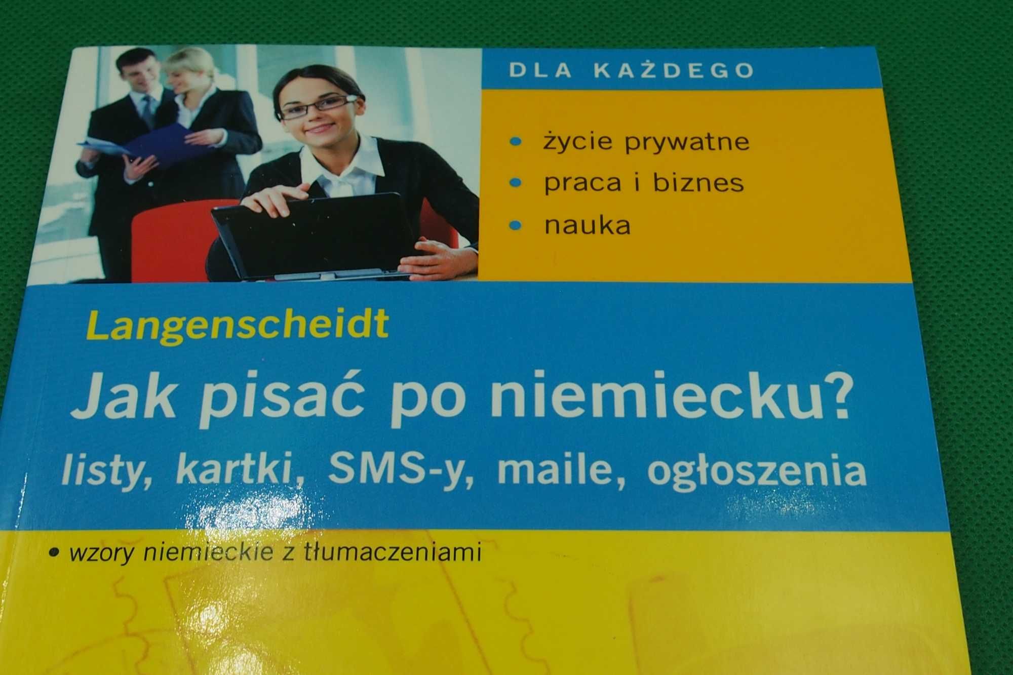 Jak pisać po niemiecku LISTY KARTKI MAILE OGŁOSZENIA Langenscheidt