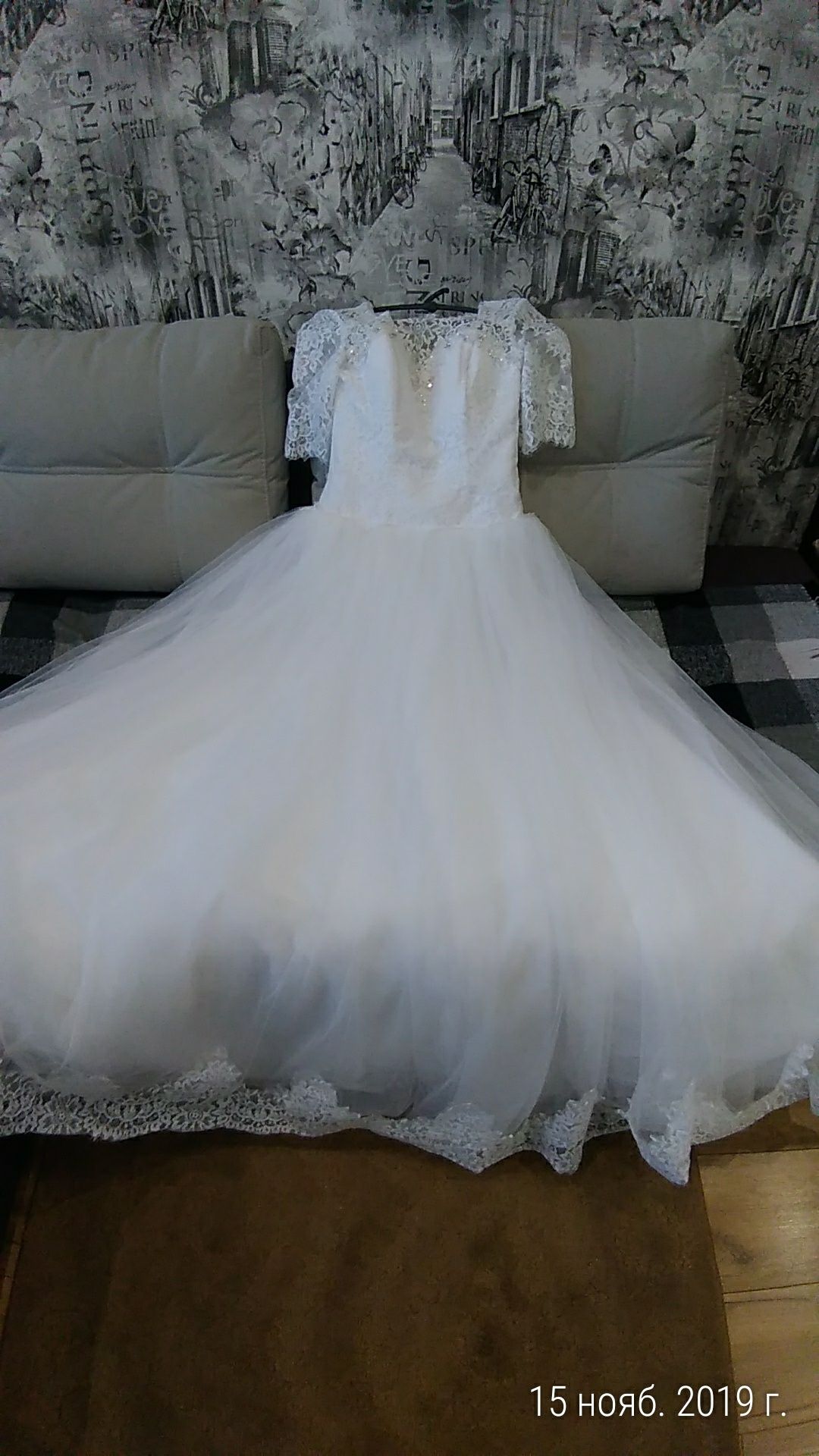 Продам весільну сукню, шикарное свадебное платье. Прокат 1000