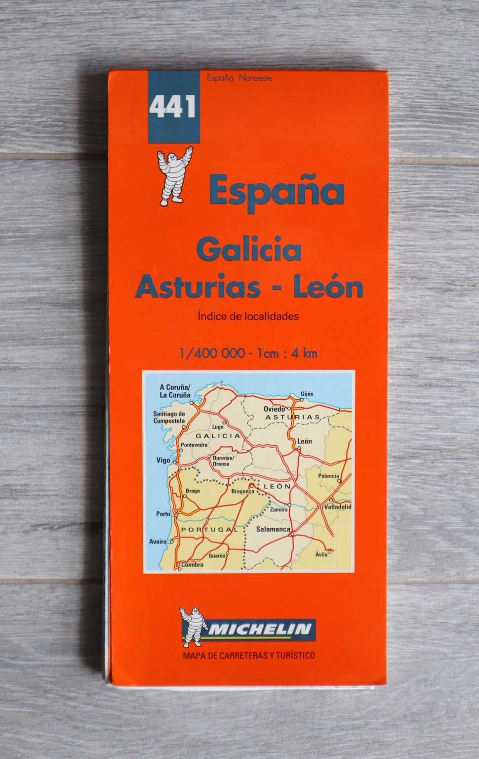 Mapas Peninsula Iberica Espanha Algarve Portugal Galicia Asturias Leon