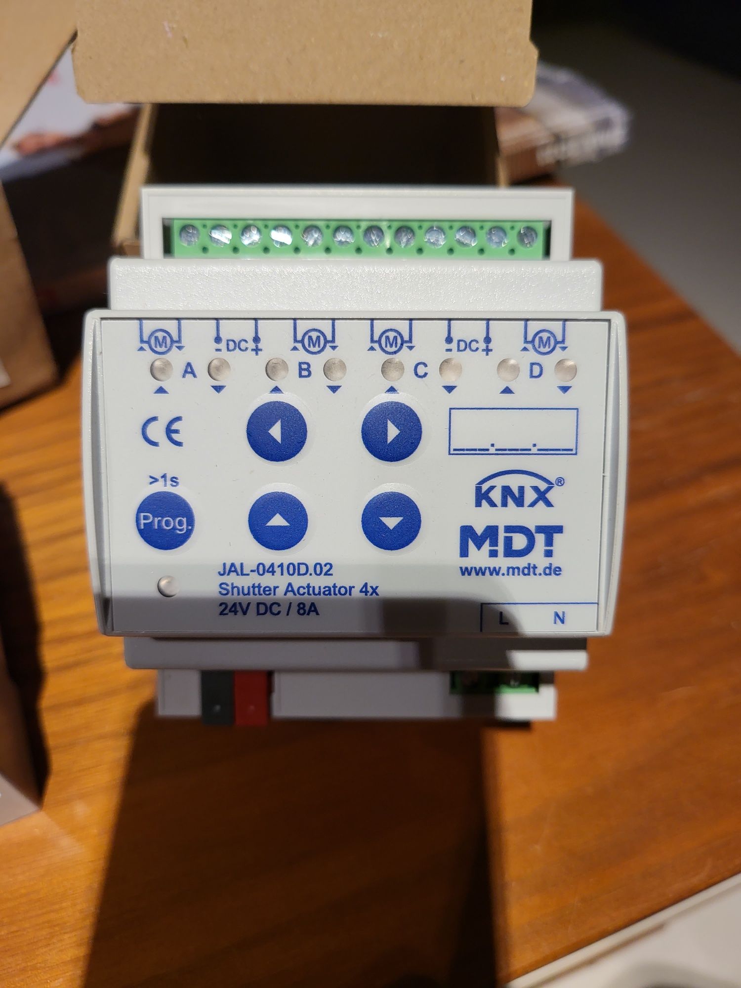 Aktory roletowe 24V