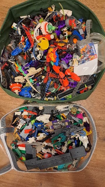 Klocki Lego. Zmieszane