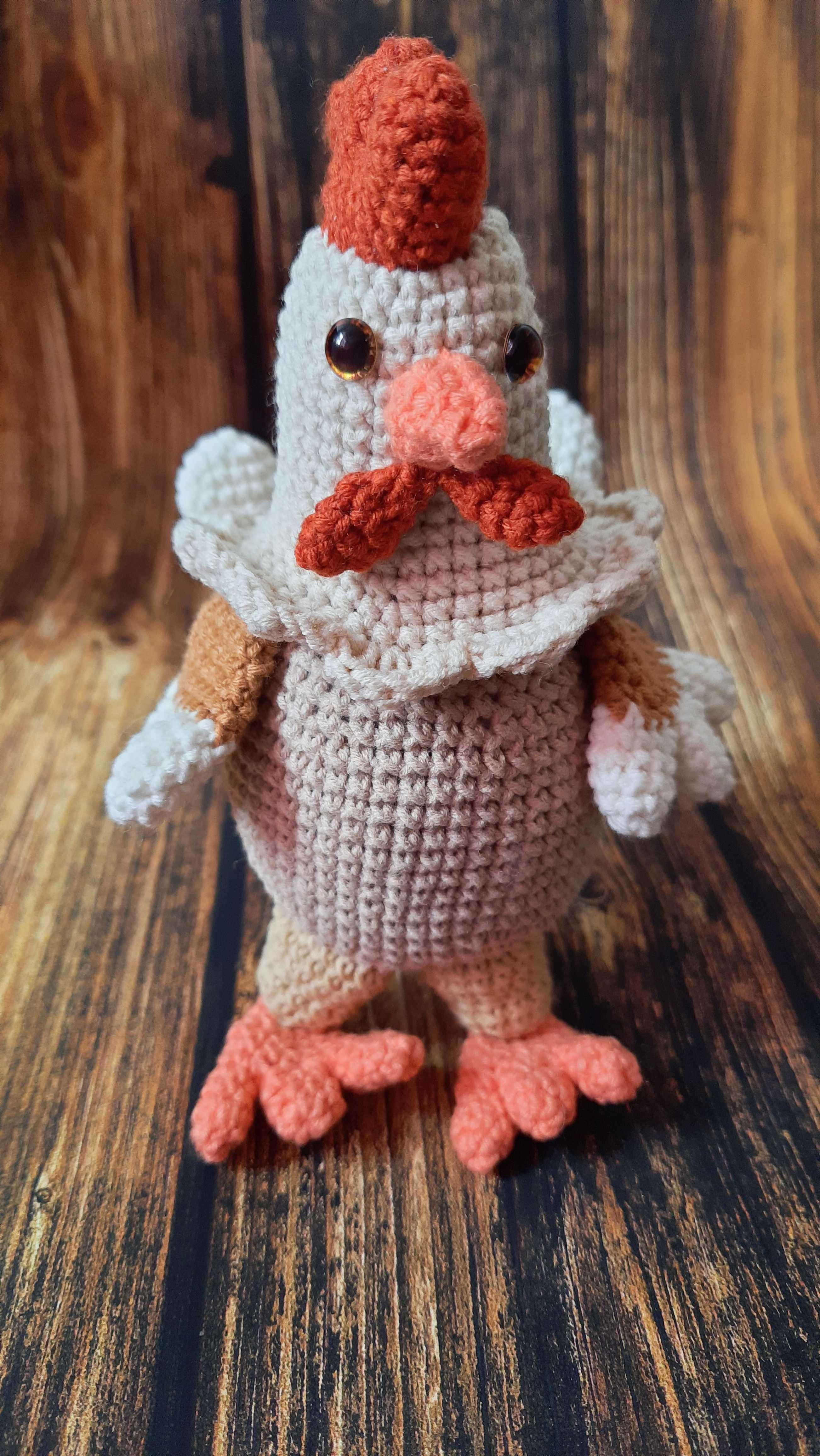 Kurczak szydelkowe Amigurumi