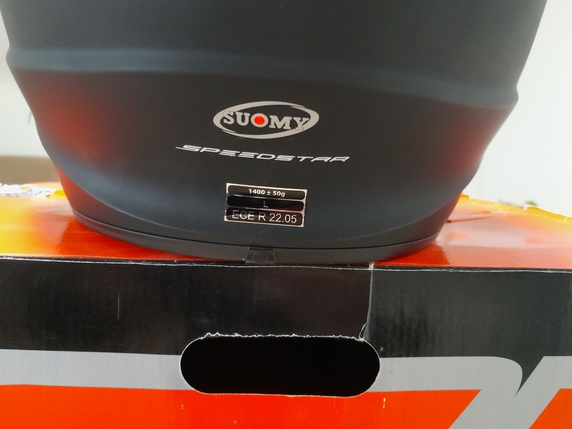 Kask SUOMY Speedstar Black Matt rozmiar L Nowy