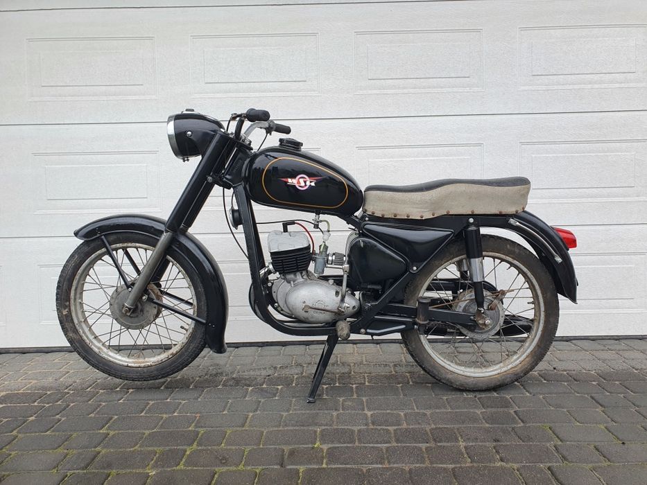WSK 125 Z2 odpala jeździ