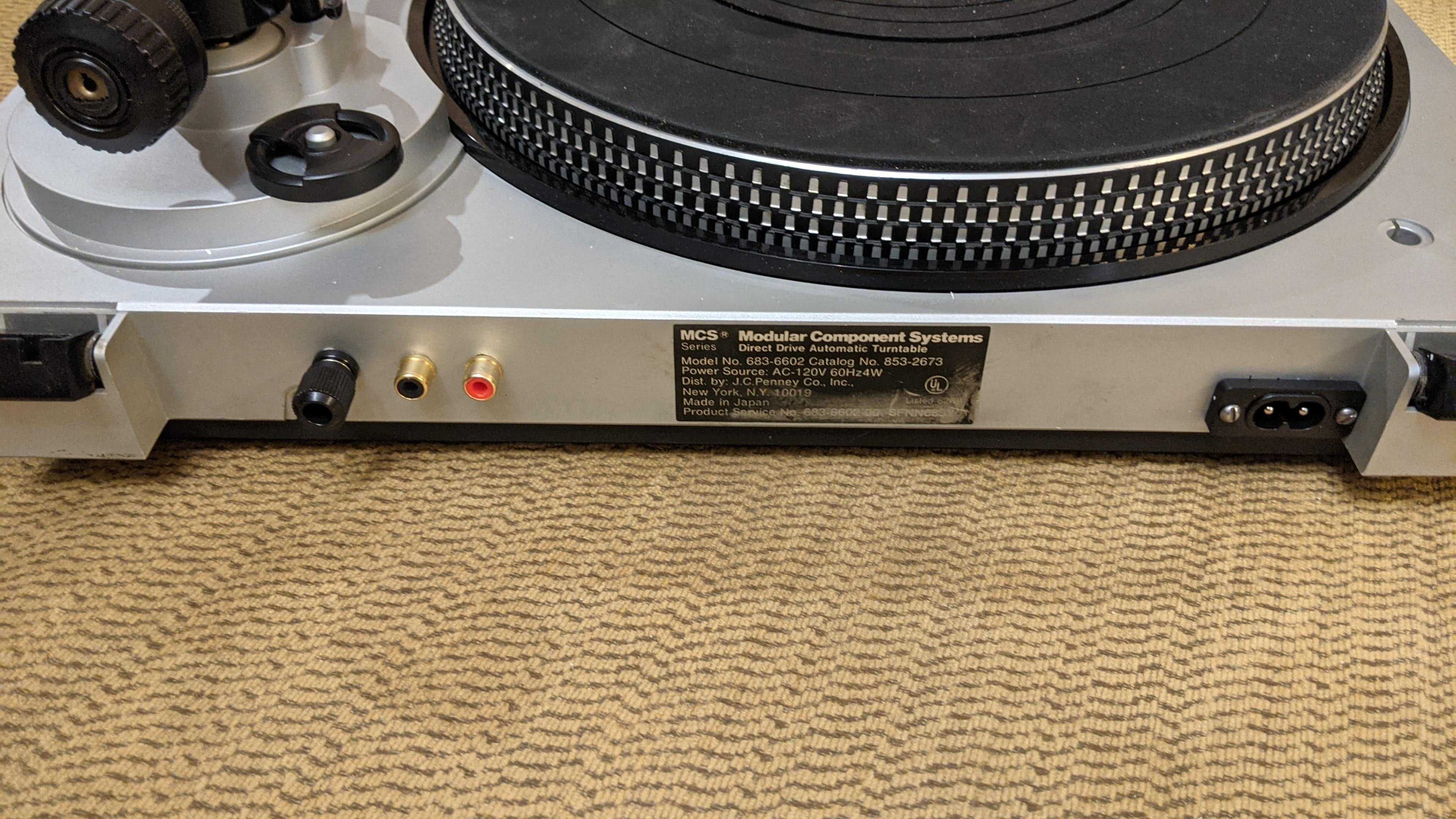 Програвач + фонокорректор, Bluetooth, голка Ortofon та Audio-Technica