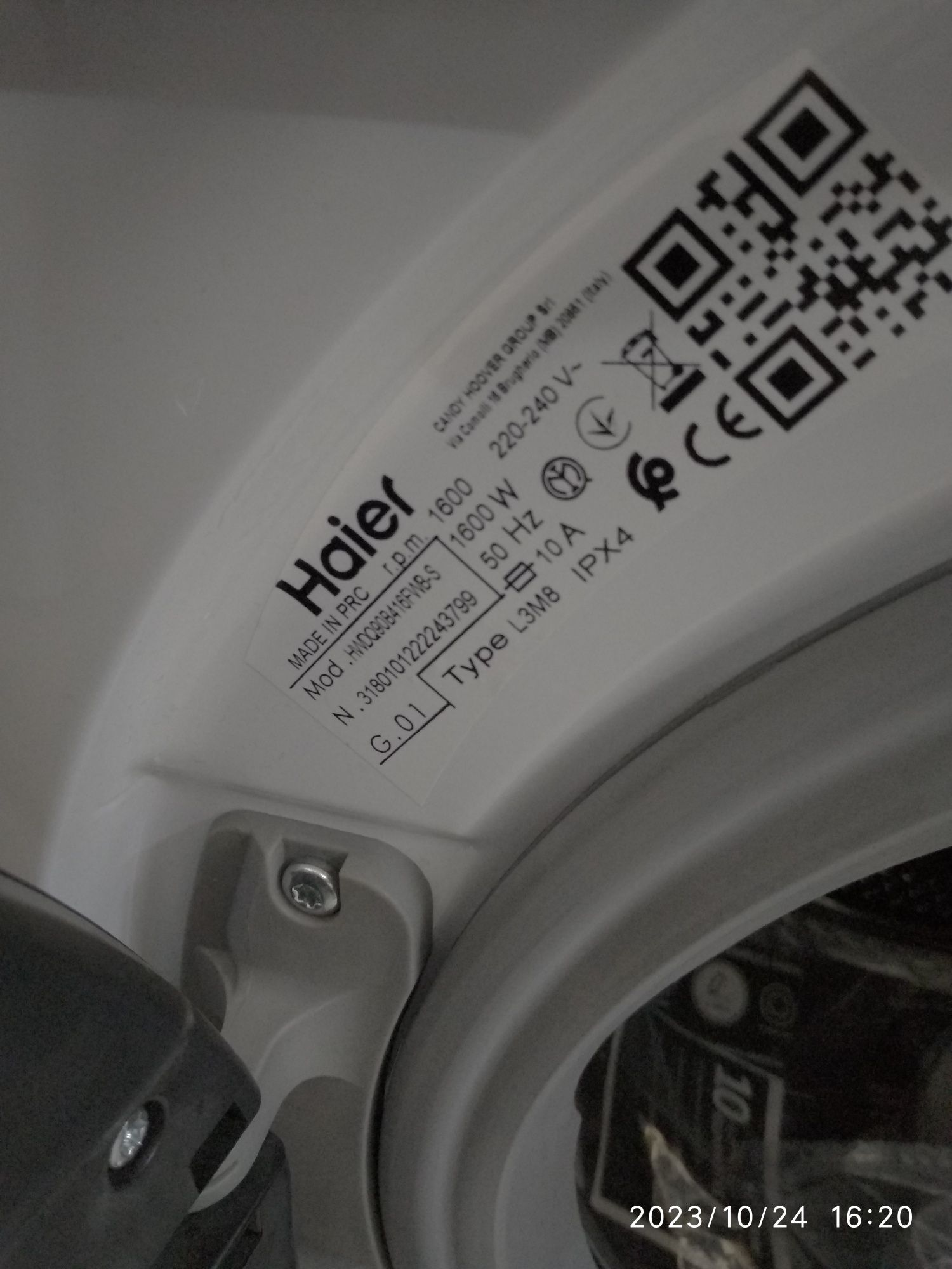 OUTLET Janki ul Wspólna 6 Pralko-suszarka HAIER HWDQ90B416FWB-S