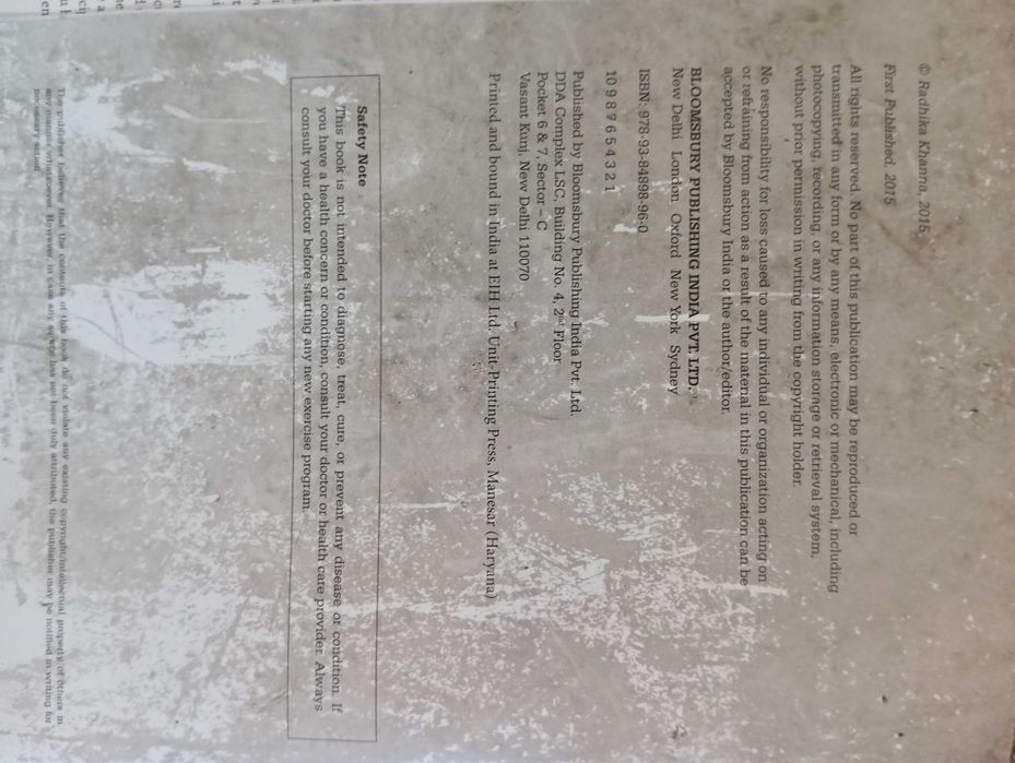 Livro Yoga, Capa dura
