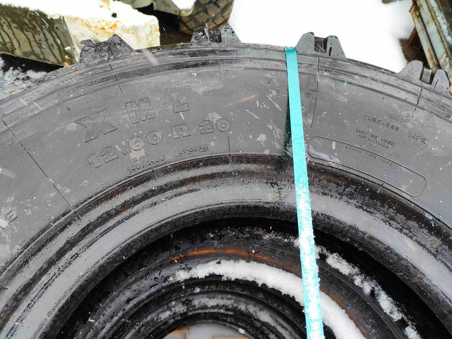 Opony 12.00 R20 MICHELIN I MITAS Bardzo dobry stan