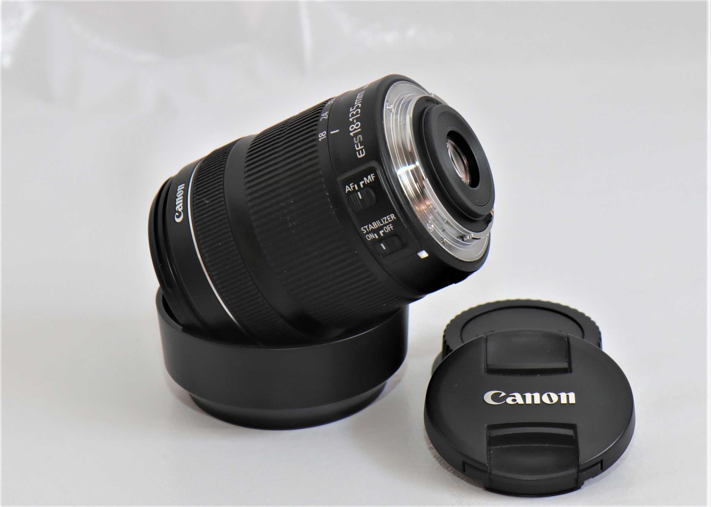 Lente Canon 18-135mm IS STM (LER DESCRIÇÃO)